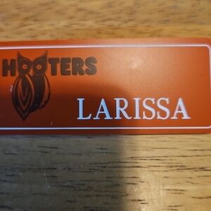 Hooters Name Tag  Badge